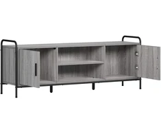 TV staliukas Televizoriaus spintelė 133 x 33 x 50 cm Pilka Sonoma
