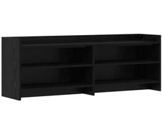 TV staliukas Televizoriaus spintelė 135 x 33 x 47 cm Juodojo ąžuolo