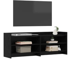 TV staliukas Televizoriaus spintelė 135 x 33 x 47 cm Juodojo ąžuolo