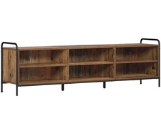 TV staliukas Televizoriaus spintelė 140 x 39,5 x 50 cm Sendintos medienos