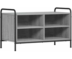 TV staliukas Televizoriaus spintelė 140 x 39,5 x 50 cm Pilka Sonoma