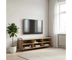 TV staliukas Televizoriaus spintelė 140 x 39,5 x 50 cm Artisano ąžuolo