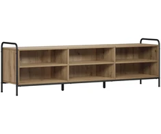 TV staliukas Televizoriaus spintelė 140 x 39,5 x 50 cm Artisano ąžuolo