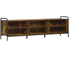 TV staliukas Televizoriaus spintelė 140 x 39,5 x 50 cm Dūminio ąžuolo