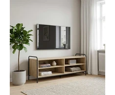 TV staliukas Televizoriaus spintelė 140 x 39,5 x 50 cm Sonoma ąžuolas
