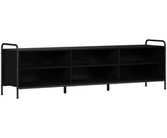 TV staliukas Televizoriaus spintelė 140 x 39,5 x 50 cm Juodojo ąžuolo