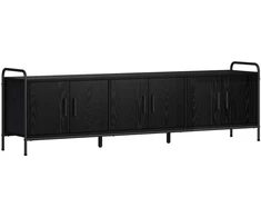 TV staliukas Televizoriaus spintelė 146 x 33 x 50 cm Juodojo ąžuolo