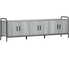 TV staliukas Televizoriaus spintelė 146 x 33 x 50 cm Pilka Sonoma