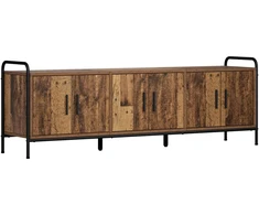 TV staliukas Televizoriaus spintelė 146 x 33 x 50 cm Sendintos medienos
