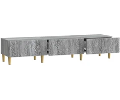 TV staliukas Televizoriaus spintelė 147 x 34,5 x 30 cm Pilka Sonoma