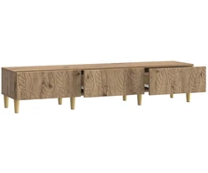 TV staliukas Televizoriaus spintelė 147 x 34,5 x 30 cm Artisano ąžuolo