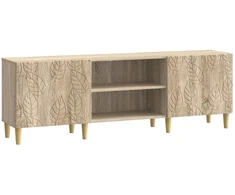 TV staliukas Televizoriaus spintelė 150 x 31 x 50 cm Sonoma ąžuolas