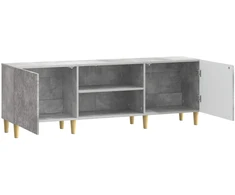 TV staliukas Televizoriaus spintelė 150 x 31 x 50 cm Betono pilka