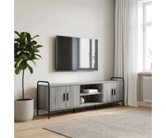 TV staliukas Televizoriaus spintelė 167,5 x 33 x 50 cm Pilka Sonoma