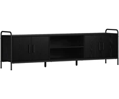 TV staliukas Televizoriaus spintelė 167,5 x 33 x 50 cm Juodojo ąžuolo