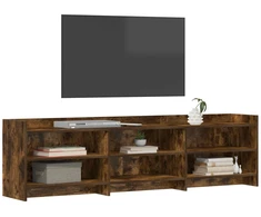 TV staliukas Televizoriaus spintelė 168 x 33 x 47 cm Dūminio ąžuolo