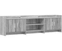 TV staliukas Televizoriaus spintelė 168 x 33 x 47 cm Pilka Sonoma