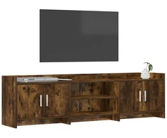 TV staliukas Televizoriaus spintelė 168 x 33 x 47 cm Dūminio ąžuolo