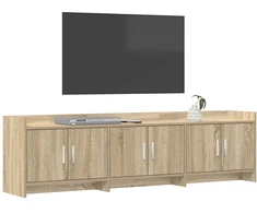 TV staliukas Televizoriaus spintelė 168 x 33 x 47 cm Sonoma ąžuolas