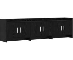 TV staliukas Televizoriaus spintelė 168 x 33 x 47 cm Juodojo ąžuolo
