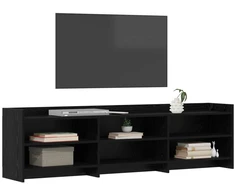 TV staliukas Televizoriaus spintelė 168 x 33 x 47 cm Juodojo ąžuolo