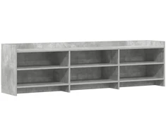 TV staliukas Televizoriaus spintelė 168 x 33 x 47 cm Betono pilka