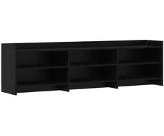 TV staliukas Televizoriaus spintelė 168 x 33 x 47 cm Juodojo ąžuolo