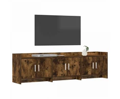 TV staliukas Televizoriaus spintelė 168 x 33 x 47 cm Dūminio ąžuolo