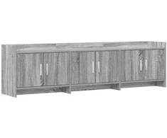 TV staliukas Televizoriaus spintelė 168 x 33 x 47 cm Pilka Sonoma