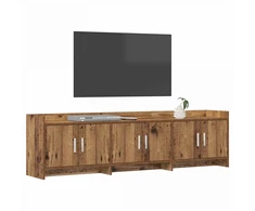 TV staliukas Televizoriaus spintelė 168 x 33 x 47 cm Sendintos medienos