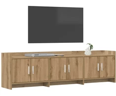 TV staliukas Televizoriaus spintelė 168 x 33 x 47 cm Artisano ąžuolo