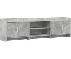 TV staliukas Televizoriaus spintelė 168 x 33 x 47 cm Betono pilka