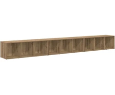 TV staliukas TV spintelių komplektas 3 pcs Amatininkų ąžuolas