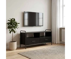 TV staliukas Televizoriaus spintelė 67,5 x 33 x 50 cm Juodojo ąžuolo