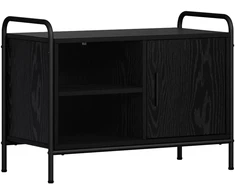 TV staliukas Televizoriaus spintelė 67,5 x 33 x 50 cm Juodojo ąžuolo