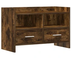 TV staliukas Televizoriaus spintelė 71,5 x 33 x 47 cm Dūminio ąžuolo