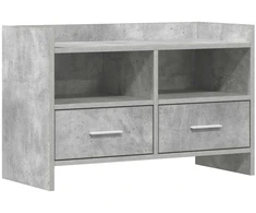TV staliukas Televizoriaus spintelė 71,5 x 33 x 47 cm Betono pilka