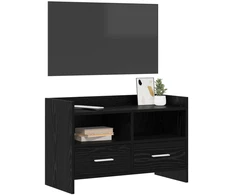 TV staliukas Televizoriaus spintelė 71,5 x 33 x 47 cm Juodojo ąžuolo