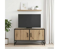 TV staliukas Televizoriaus spintelė 80 x 34,5 x 40 cm Artisano ąžuolo