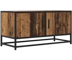 TV staliukas Televizoriaus spintelė 80 x 34,5 x 40 cm Sendintos medienos