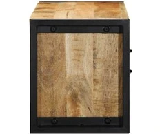 TV staliukas televizoriaus spintelė 80x30x35 cm Masyvus Rough Wood Mango