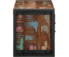 TV staliukas televizoriaus spintelė 80x30x35 cm Regeneruota medžio masyva