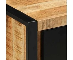 TV staliukas televizoriaus spintelė 80x30x40 cm Masyvus Rough Wood Mango