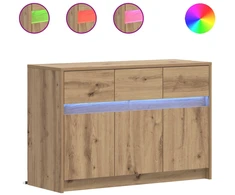 TV staliukas Televizoriaus spintelė 91 x 34 x 61 cm Artisano ąžuolo