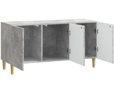 TV staliukas Televizoriaus spintelė 99 x 34,5 x 50 cm Betono pilka