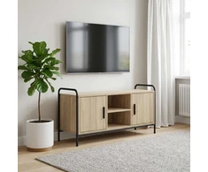 TV staliukas Televizoriaus spintelė 99 x 33 x 50 cm Sonoma ąžuolas