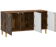 TV staliukas Televizoriaus spintelė 99 x 34,5 x 50 cm Dūminio ąžuolo