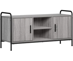 TV staliukas Televizoriaus spintelė 99 x 33 x 50 cm Pilka Sonoma