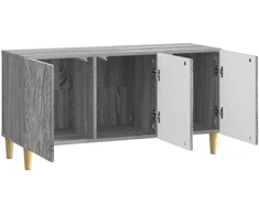 TV staliukas Televizoriaus spintelė 99 x 34,5 x 50 cm Pilka Sonoma