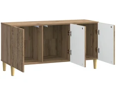 TV staliukas Televizoriaus spintelė 99 x 34,5 x 50 cm Artisano ąžuolo